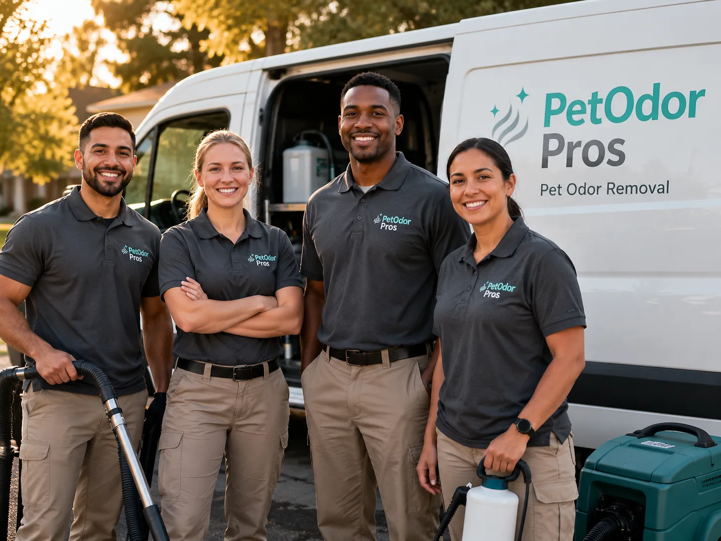 Pet Odor Removal team serving El Paso, TX